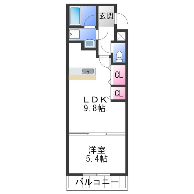 ロックブリッジの間取り