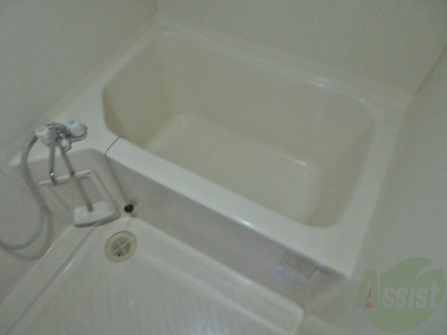 バス・シャワールーム　浴室はゆったりと浸かれるサイズ感になっていますね。