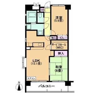 アーバンドエル大曽根東の間取り