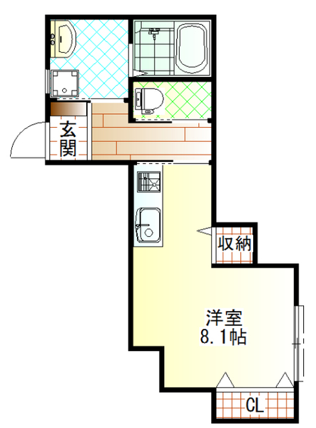 【メゾンホワイトIIの間取り】