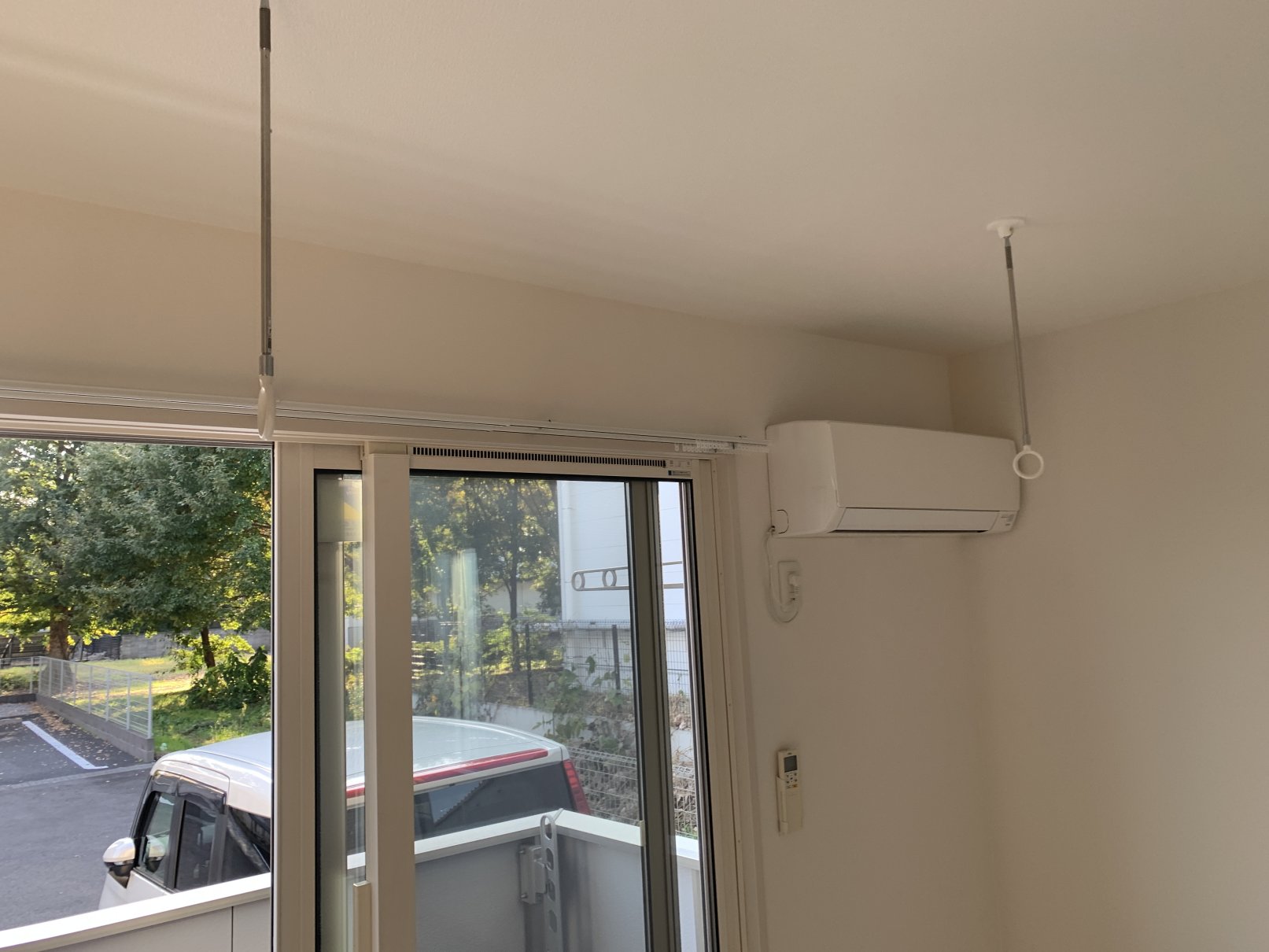 その他設備　エアコン・室内物干付