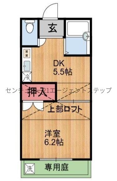 A-STEP城ケ崎の間取り