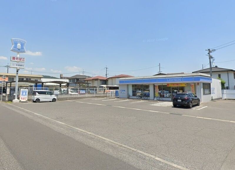 コンビニ　ローソン　岡山平野店（コンビニ）まで216m