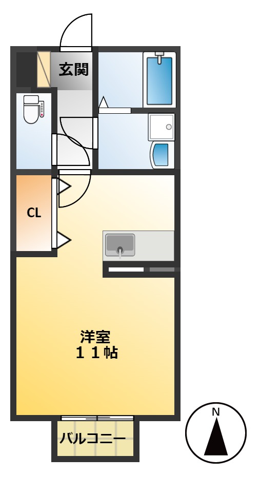 カーザの間取り