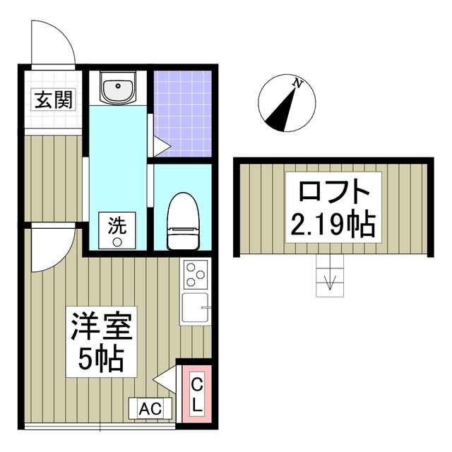 ROSSO高柳の間取り