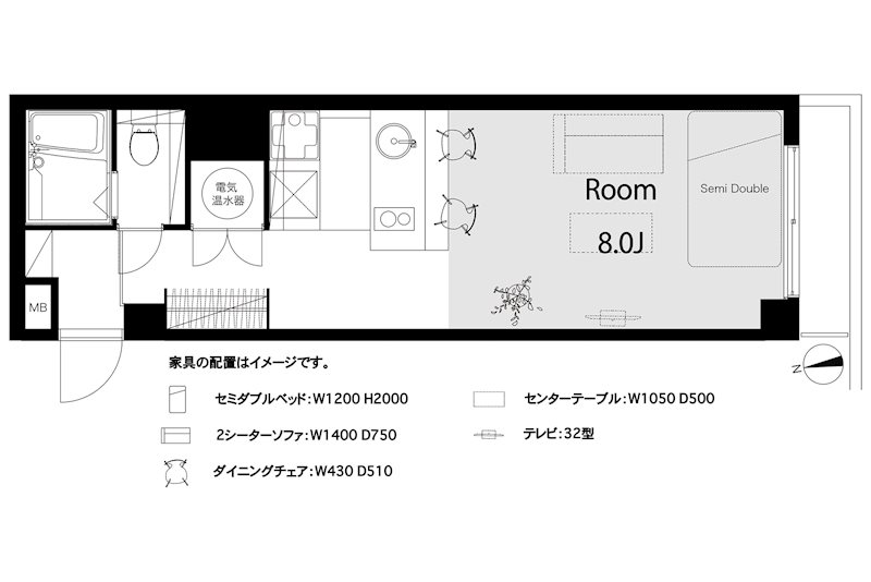 ライオンズステーションプラザ大塚第2の間取り