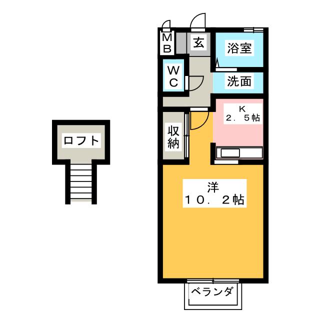 ボヌールＮの間取り