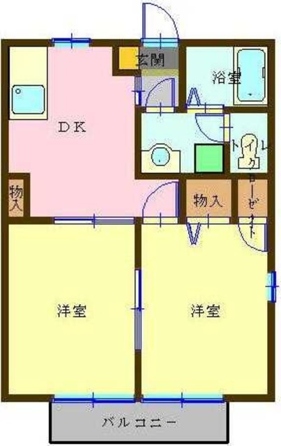 シャーメゾン西橋本の間取り