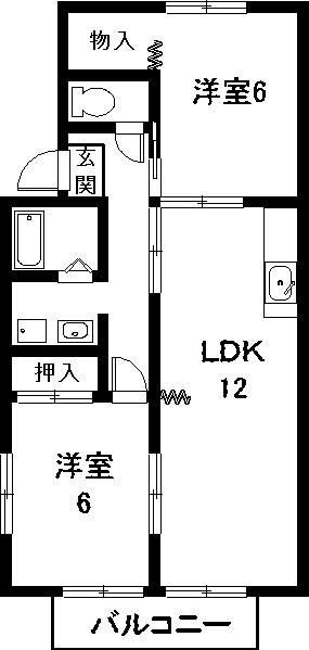 シャトル泉の間取り