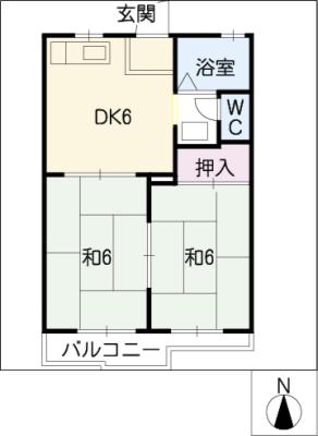 プチタウン大高台の間取り