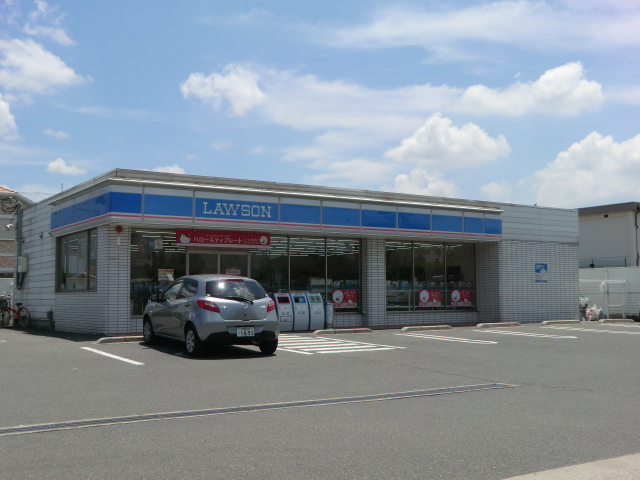 コンビニ　ローソン八尾弓削町店（コンビニ）まで421m