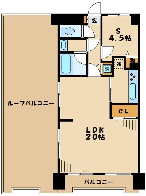 川崎市麻生区細山のマンションの間取り