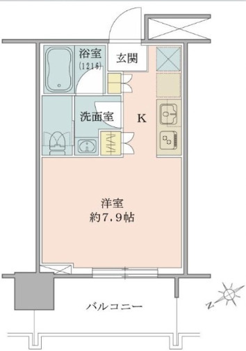 Brillia Tower浜離宮の間取り