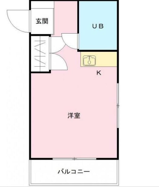 渋谷区鶯谷町のマンションの間取り