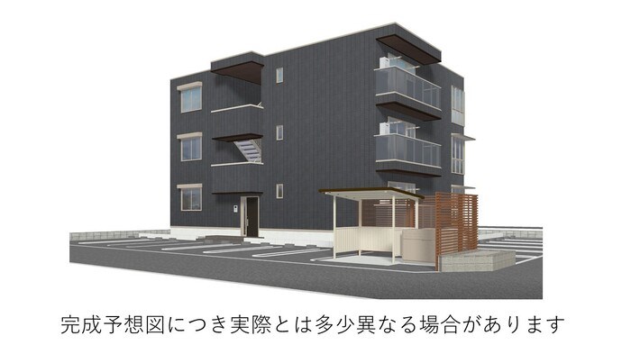 (仮)D-ROOM新和4丁目の建物外観