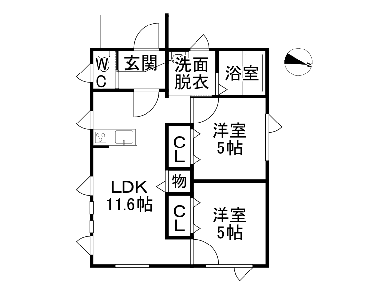 Ｌｏｋａｈｉの間取り