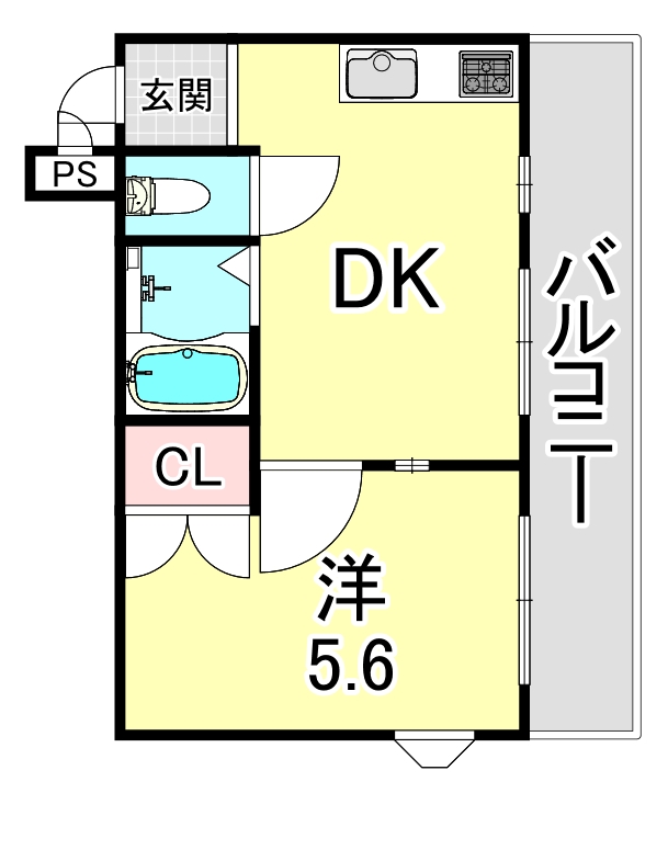 シーサイドハイツの間取り