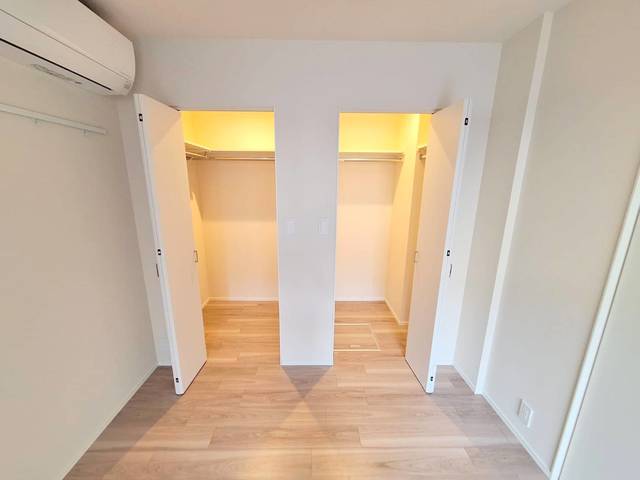 収納　荷物が多くても安心　ウォークインクローゼット