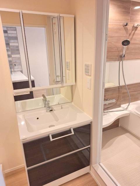 洗面設備　忙しい朝に嬉しいシャンプードレッサー