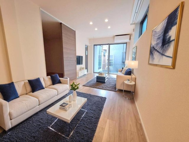 居室・リビング　CG家具の為、実際に家具の設置はありません。