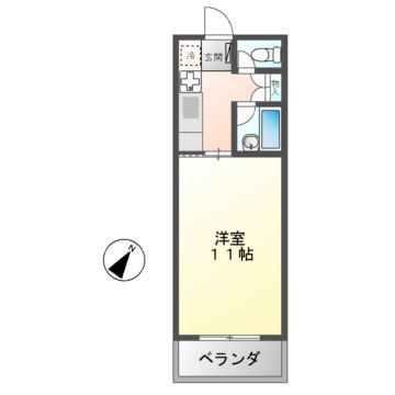 マンションＤＩＳＣＵＳの間取り