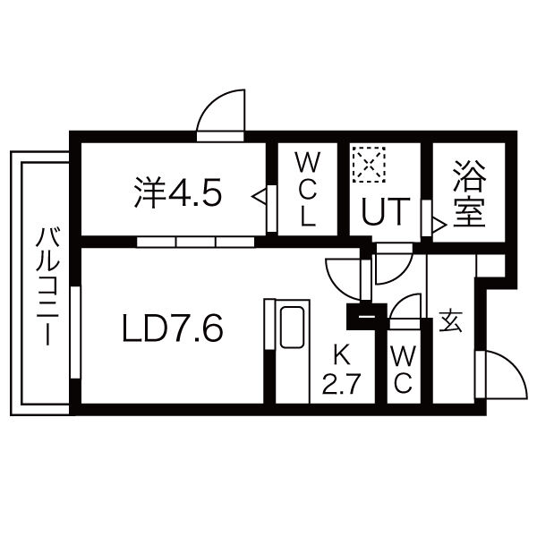 BERG FUJINOMORIの間取り