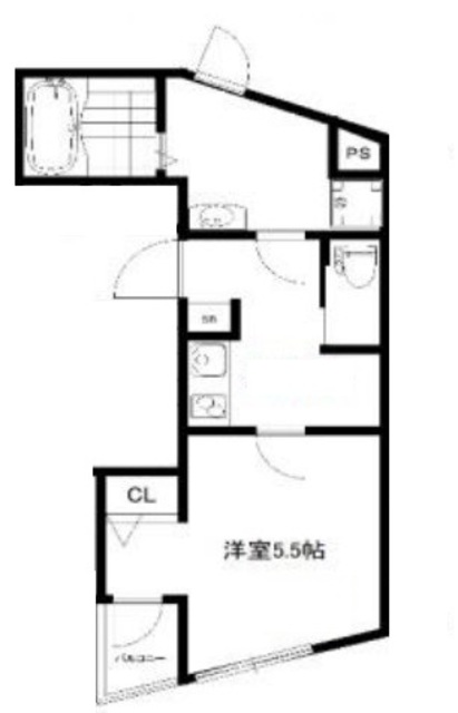 イムシエール 百合ヶ丘の間取り