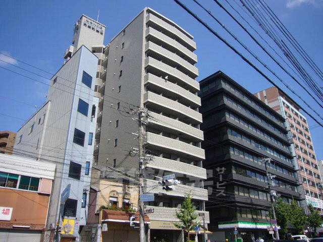 京都市下京区富永町のマンションの建物外観