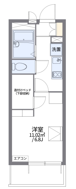 サイレンスKの間取り