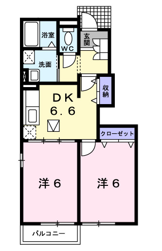 【ロンジェビティの間取り】