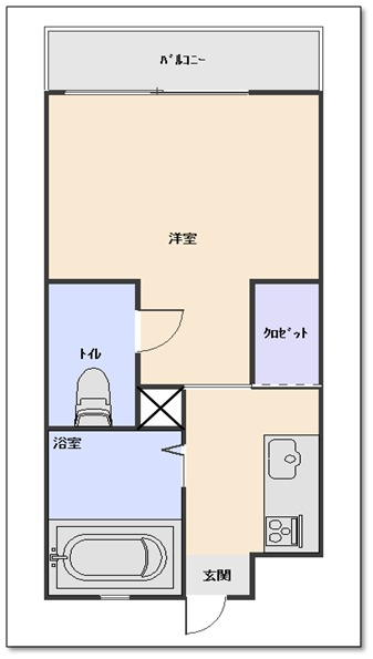 リベットハウスの間取り