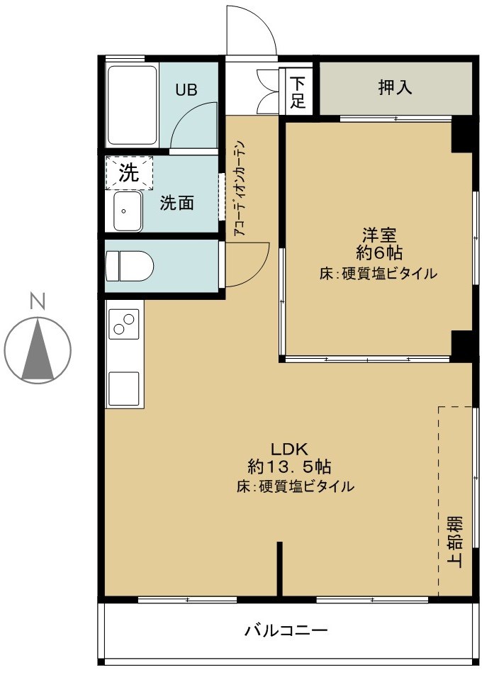 東小金井ハイツの間取り