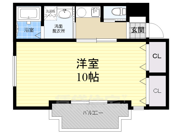 【枚方市川原町のマンションの間取り】