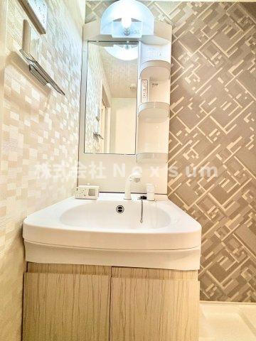 洗面設備　洗面所です