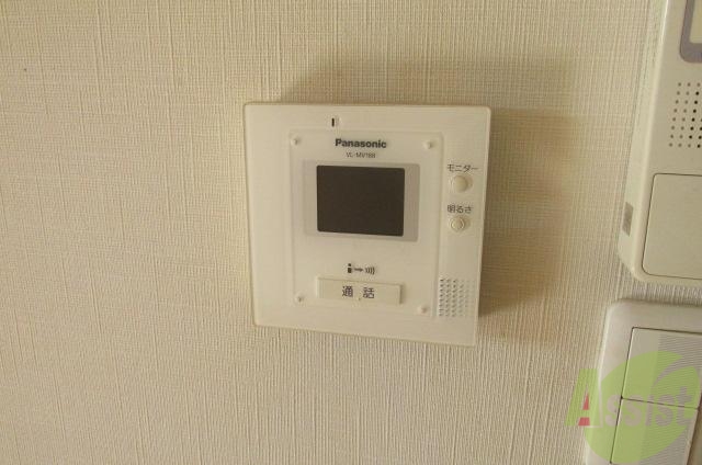 セキュリティ　安心のモニター付です。