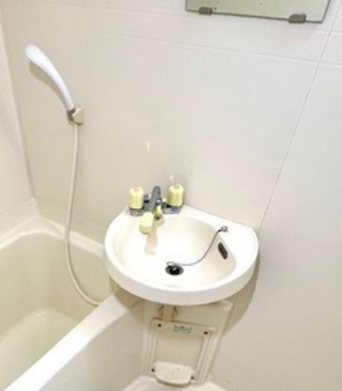 洗面設備　※他号室の写真です