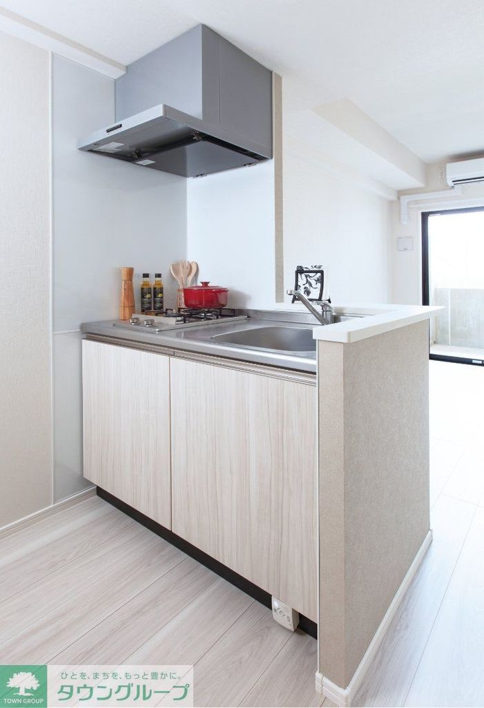 キッチン　モデルルーム見学可能