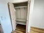 収納　クローゼット付きです。