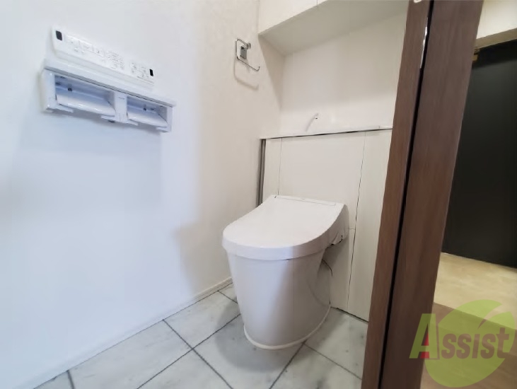 トイレ　快適に使用できる、清潔感にこだわったトイレです。