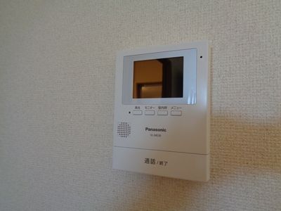 セキュリティ　TVモニターホン付き