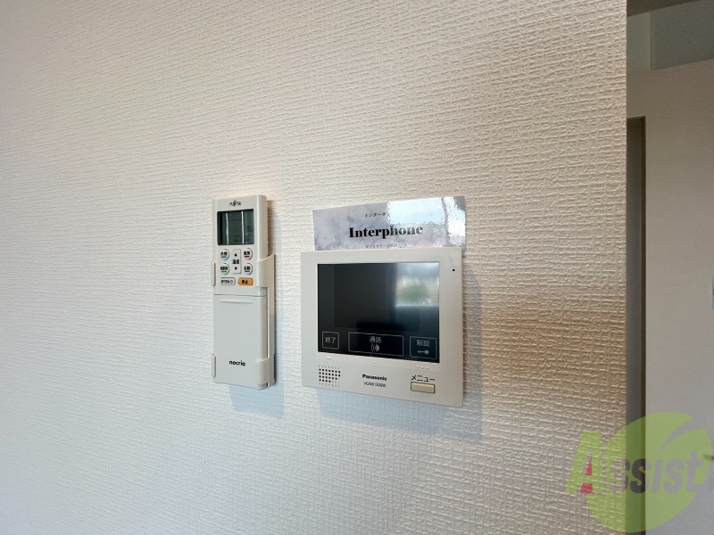 その他設備　モニター付きインターホンで急な来客にも対応できます。