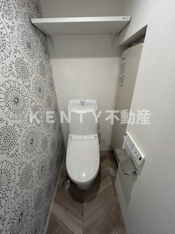 トイレ　ゆったりとした空間のトイレです