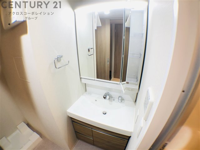 洗面設備　洗髪洗面化粧台付き♪