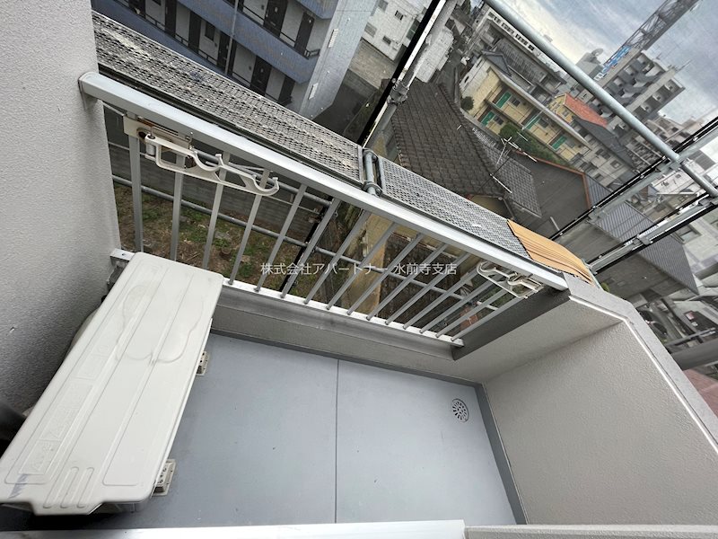 バルコニー　広々としたベランダです！