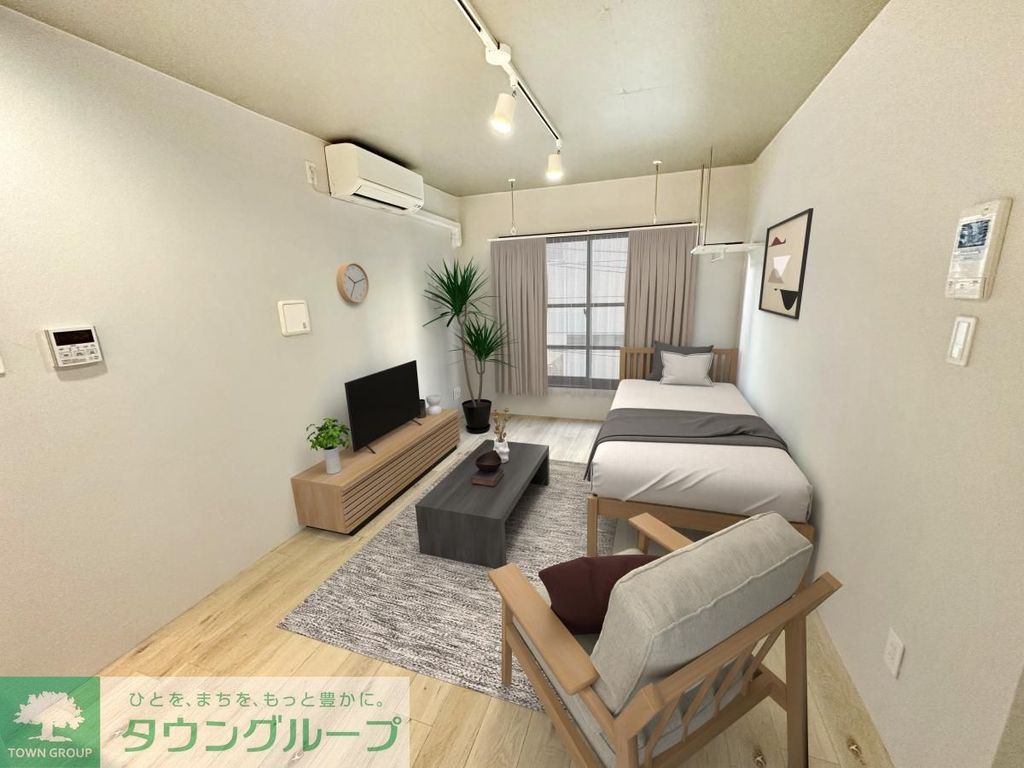 居室・リビング　※家具家電は物件に付帯しません。