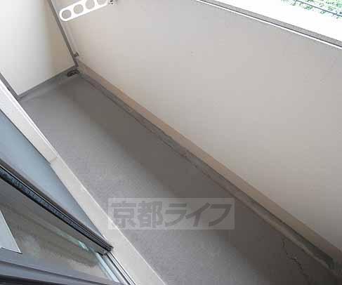 バルコニー　洗濯物も良く乾きますよ