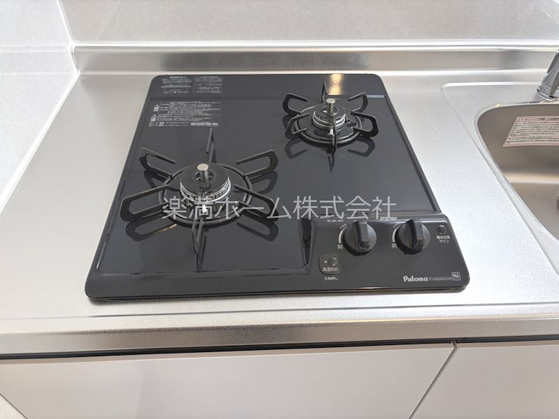 その他　2口ガスシステムキッチン♪