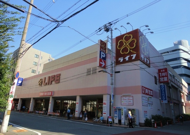スーパー　ライフ西大橋店（スーパー）まで444m