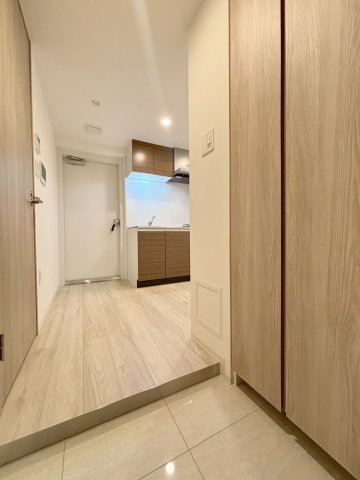 玄関　明るい玄関です