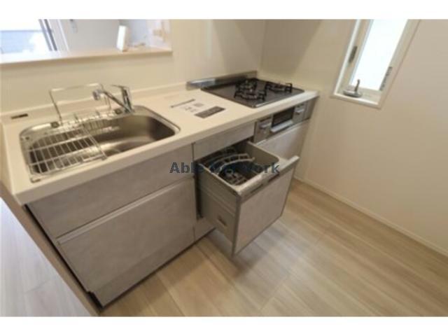 建物外観　建築中